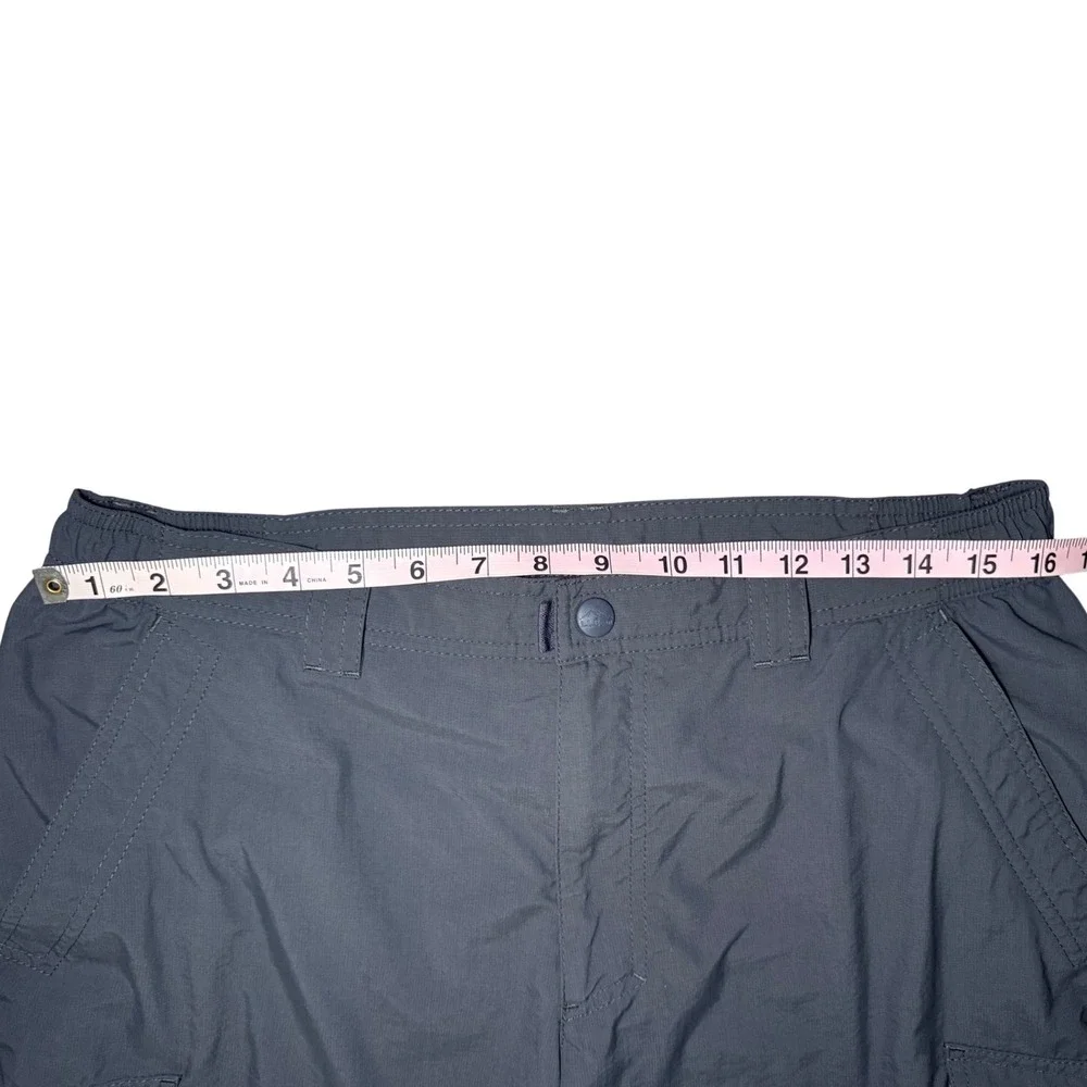 L.L. Bean Cargo Shorts Mens Medium Gray Nylon